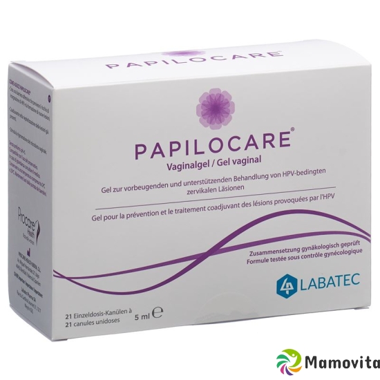 Papilocare Vaginalgel 21x 5ml buy online