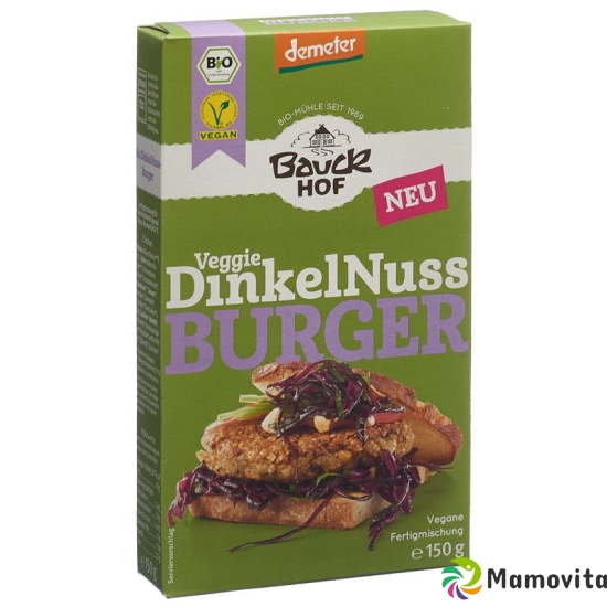 Bauckhof Dinkel-Nuss Burger 150g buy online