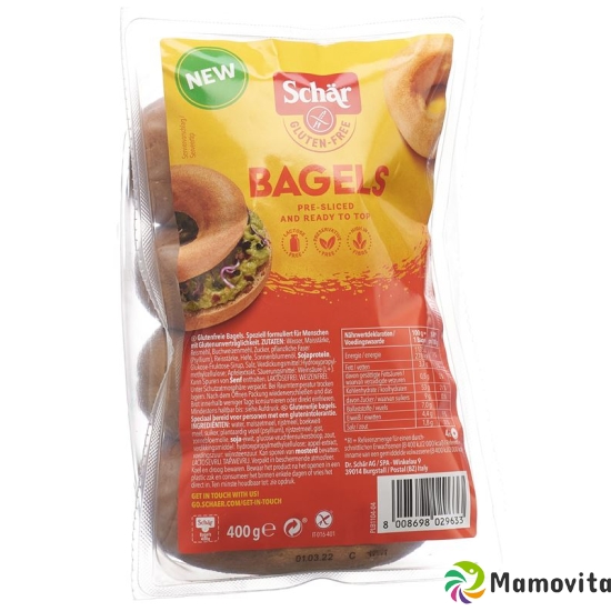 Schär Bagels Glutenfrei 400g buy online