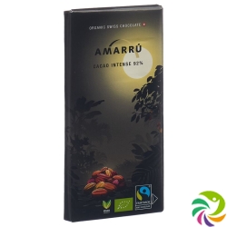 Amarru Cacao Intense 92% Bio Fairtrade 80g