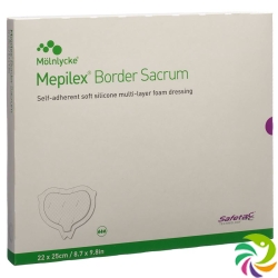 Mepilex Border Sacrum 22x25cm (neu) 5 Stück