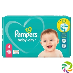 Pampers Baby Dry Grösse 4 9-14kg Maxi Sparpack 47 Stück