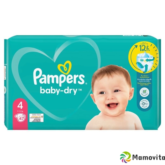 Pampers Baby Dry Grösse 4 9-14kg Maxi Sparpack 47 Stück buy online