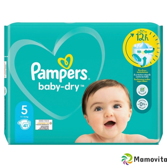 Pampers Baby Dry Grösse 5 11-16kg Jun Sparpack 41 Stück buy online