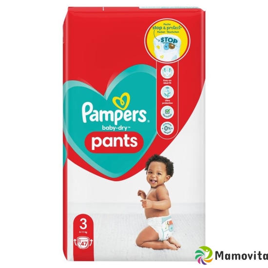 Pampers Baby Dry Pants Grösse 3 6-11kg Mid Spar 47 Stück buy online