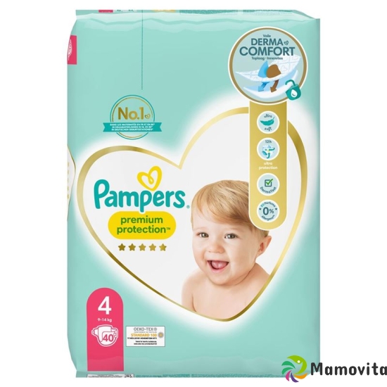 Pampers Prem Prot Grösse 4 9-14kg Maxi Sparp 40 Stück buy online