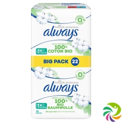 Always Ultra Bandage Cotton Normal with Wings 22 Pieces