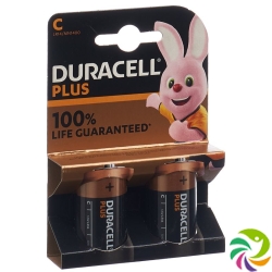 Duracell Batt Plus Mn1400 C 1.5v 2 Stück