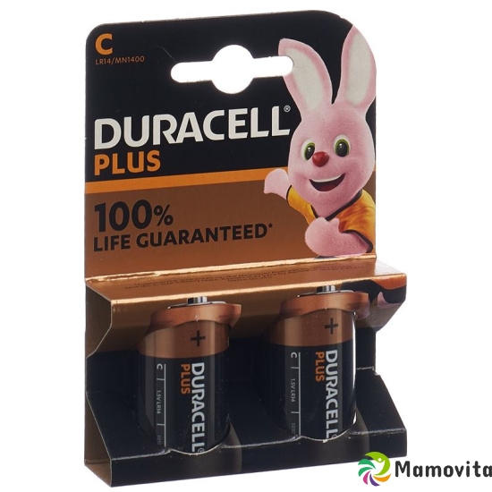 Duracell Batt Plus Mn1400 C 1.5v 2 Stück buy online