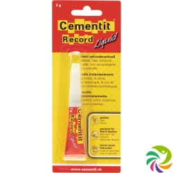 Cementit Record Sekundenkleber Liquid 3g