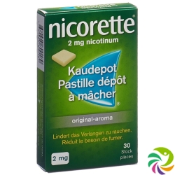 Nicorette Original 2mg 30 Kaugummi