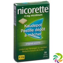 Nicorette Original 4mg 30 Kaugummi