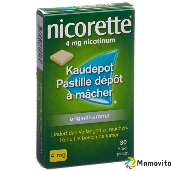 Nicorette Original 4mg 30 Kaugummi buy online