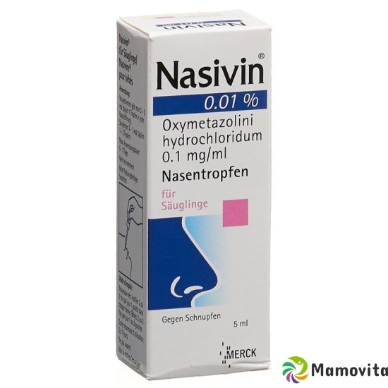 Nasivin Tropfen 0.01% Bebe 5ml buy online