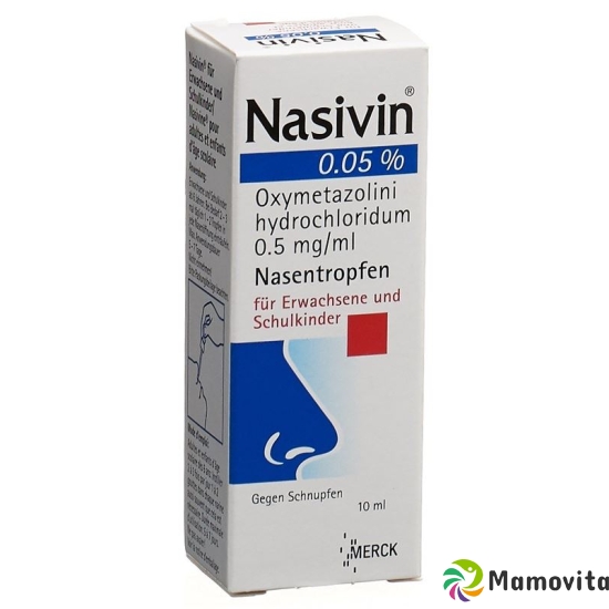 Nasivin Tropfen 0.05% Erwachsene 10ml buy online