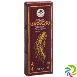 Panax Ginseng Lösung Trinkampullen 10 Stück