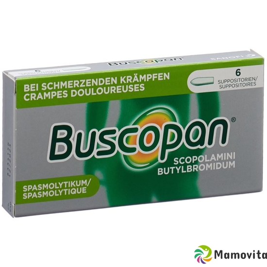 Buscopan Supp 10 mg 6 pcs buy online