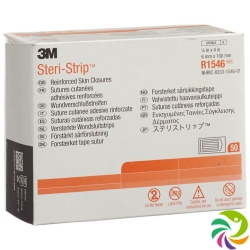 3M Steri Strip 6x100mm Weiss Verstärkt 10x 50 Stück