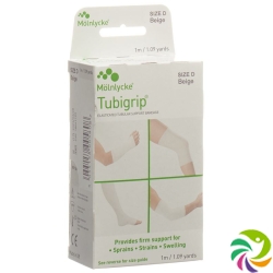 Tubigrip Schlauchbandage D Hautfarbig 1mx7.50cm