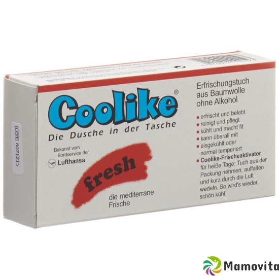 Coolike Fresh Erfrischungstücher ohne Alkohol 5 Stück buy online