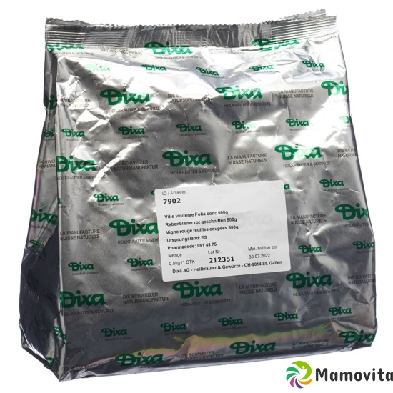 Dixa Vitis Viniferae Folia Conc 500g buy online