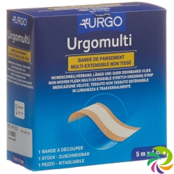 Urgomulti quick bandage 5mx4cm skin color