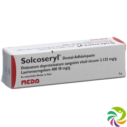 Solcoseryl Dental Adhaesivpaste 5g