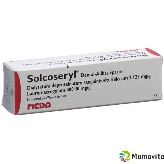 Solcoseryl Dental Adhaesivpaste 5g buy online