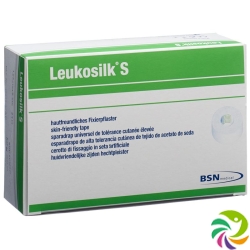 Leukosilk S Heftpflaster 9.2mx1.25cm Weiss 24 Stück