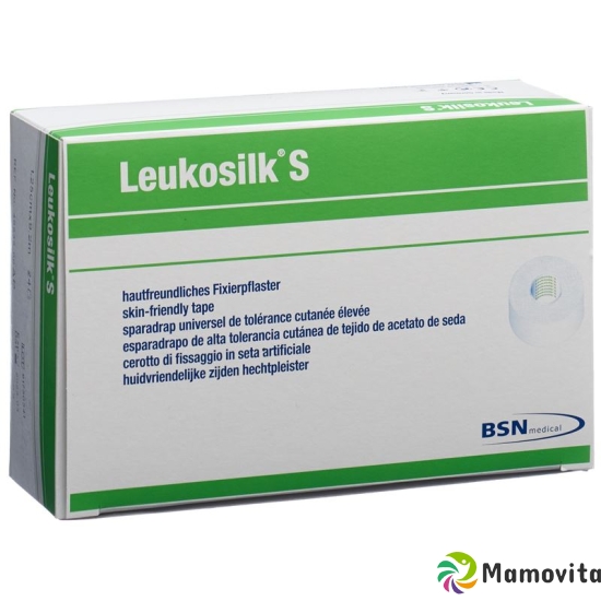 Leukosilk S Heftpflaster 9.2mx1.25cm Weiss 24 Stück buy online