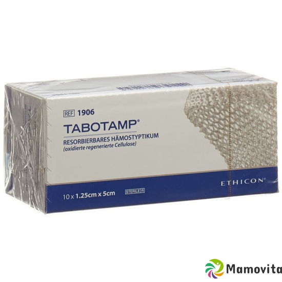 Tabotamp Original Resorbierbares Hämostyptikum 5x1.25cm 10 Stück buy online