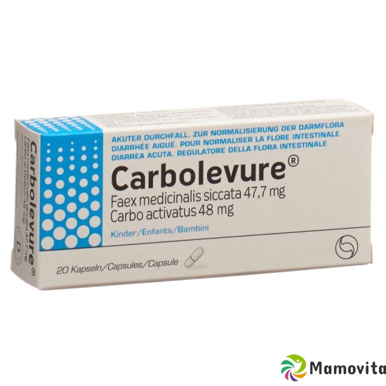 Carbolevure 20 Kapseln für Kinder buy online