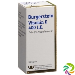 Burgerstein Vitamin E 400 IU 100 capsules