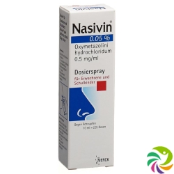 Nasivin Dosierspray 0.05% Erwachsene 10ml