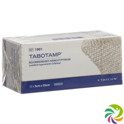 Tabotamp Original Resorbierbares Hämostyptikum 5x35cm 10 Stück