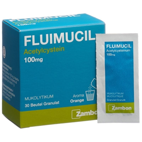 Fluimucil Granulat 100mg Kind Beutel 30 Stück buy online