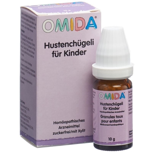 Omida Hustenchuegeli Kind ohne Zucker 10g buy online