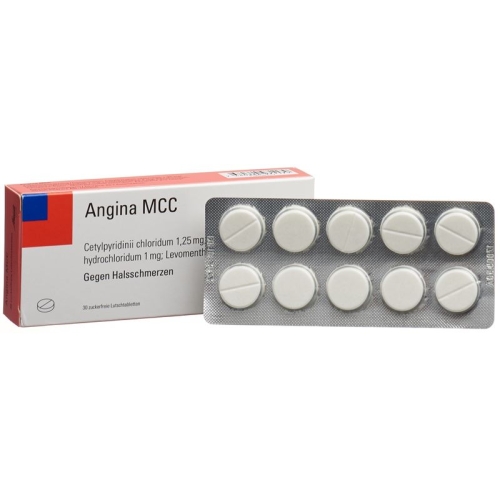 Angina Mcc Streuli Lutschtabletten 30 Stück buy online