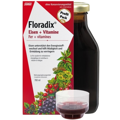 Floradix vitamins + organic iron Juice bottle 700ml buy online