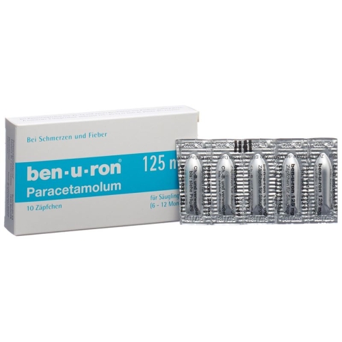 Ben U Ron 125mg 10 Zäpfchen buy online