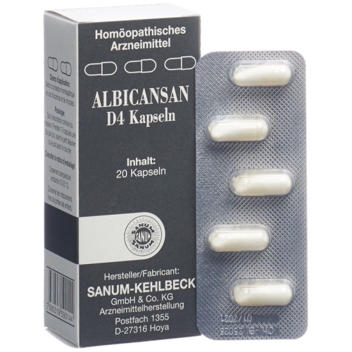 Albicansan Kapseln D 4 20 Stück buy online