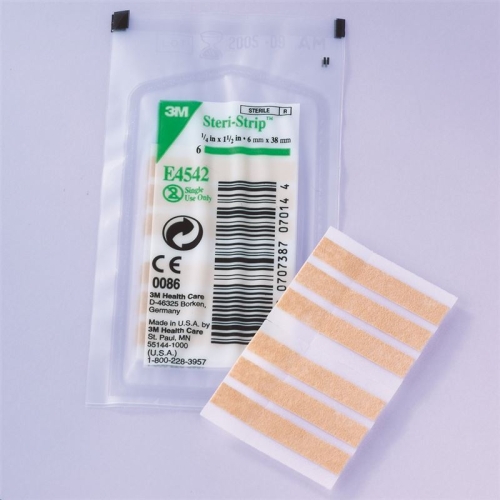 3M Steri Strip Elastisch 6x38mm Hautfarben 6x 50 Stück buy online