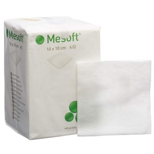 Mesoft Kompressen 10x10cm 100 Stück buy online