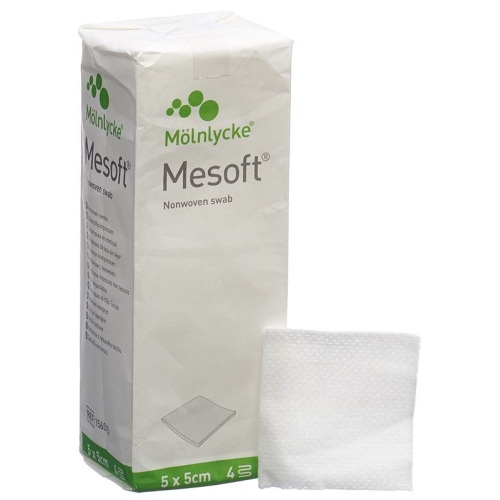 Mesoft Nw Kompressen 5x5cm Unsteril 100 Stück buy online