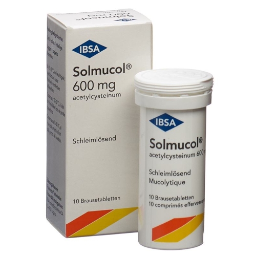 Solmucol 600mg 10 Brausetabletten buy online