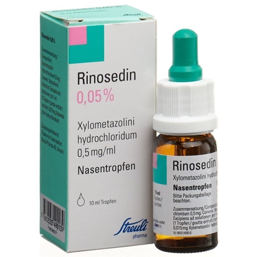 Rinosedin Nasentropfen 0.05% 10ml buy online