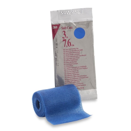 3M Scotchcast Softcast 7.5cmx3.65m Blau 10 Stück buy online