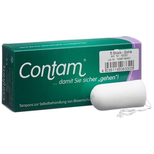 Contam Vaginaltampon 33mm Extra 5 Stück buy online