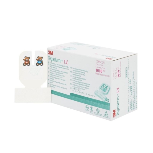 3M Tegaderm Iv für Katheter Pedia 5x5.7cm 100 Stück buy online