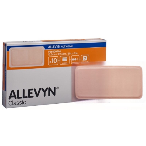 Allevyn Adhesive Wundkompressen 12.5x22.5cm 10 Stück buy online